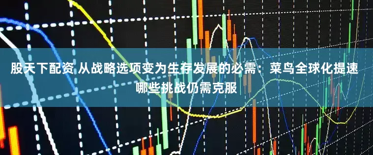 股天下配资 从战略选项变为生存发展的必需：菜鸟全球化提速 哪些挑战仍需克服